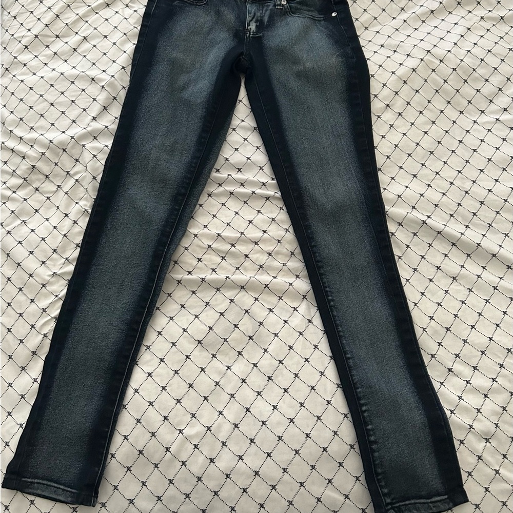 Stylish Dark Blue Women's Skinny Jeans